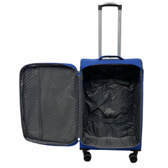 Чемодан Snowball 45103 L 86 л 79x46x26 см Синий (45103/53/49) Киев