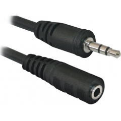 Кабель Defender JACK02-05 JACK M- JACK F, 1.5м, пакет (87511) (6337033) Новое