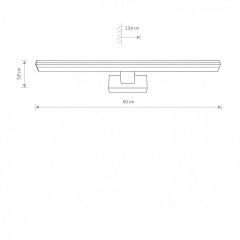 Бра Nowodvorski 8131 PICASSO LED CN Измаил