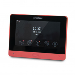 Видеодомофон Wi-Fi 7 BCOM BD-760FHD/T Red с поддержкой Tuya Smart Еланец