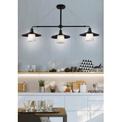 Люстра Candellux Loft 98x55 см Черный (33-43115) Киев