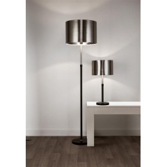 Настольная лампа Searchlight Table&Floor 30x60 см Черный (SeEU3877BK) Софиевская Борщаговка