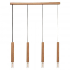 Люстра Zuma Line Madera 75x180 см Бежевый (Zu8620403) Надворная