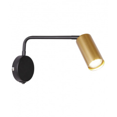 Бра Candellux Tina 31x15 см Черный (21-76816) Новомосковск