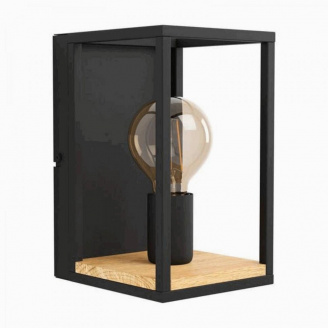 Настенный светильник Eglo Libertad 14x16.5x24 см Бежево-черный (EG99796)
