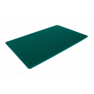 Доска разделочная двусторонняя LDPE One Chef 600×400×13 мм Зелёная