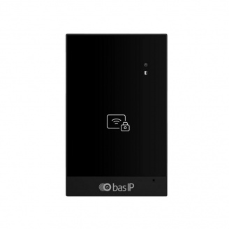 Считыватель с контроллером Bas-IP CR-02BD black с технологией UKEY