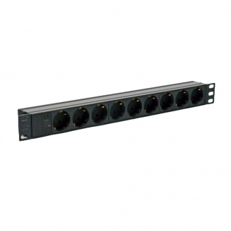 Сетевой фильтр Kingda KD-GER(16)N1009WKPB19A-C14 9 розеток 19