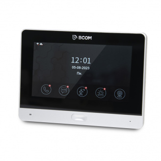 Видеодомофон Wi-Fi 7 BCOM BD-760FHD/T Silver с поддержкой Tuya Smart