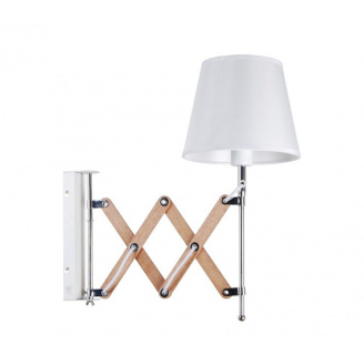 Бра Candellux Mito 52x50 см Коричнево-серебристый (21-75437)