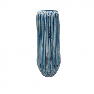 Ваза керамическая Stenson R94019DB 31х7,5 см Modern
