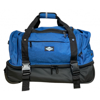 Дорожная сумка на колесах Lee Cooper 41670 М 98 л Синий (LC41670/53/50)