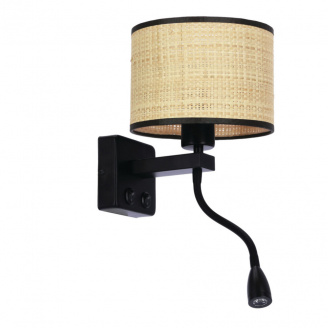 Бра Candellux Polo 18x44 см Черный (21-27641)
