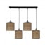 Люстра Candellux Legno 70x100 см Черный (34-18366) Миргород