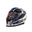 Мотошлем интеграл Beon B-503 Single Visor Angle Tear L Shiny White-Blue (298711) Ворожба