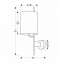 Бра Candellux Zeta 31x51 см Черный (21-25388) Коломыя