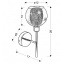 Бра Candellux Ozzo 17x28 см Хром (21-72184) Ровно