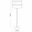 Торшер TK Lighting Хилтон 50х159 см (TK5074) Київ