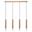 Люстра Zuma Line Madera 75x180 см Бежевый (Zu8620403) Надворная
