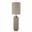 Настольная лампа Searchlight Flask 22x72 см Никель-бежевый (SeEU59041SN) Калуш