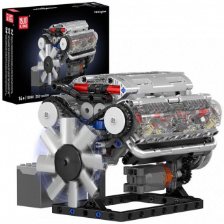 Конструктор Mould King Двигатель мотор V8 (10088)