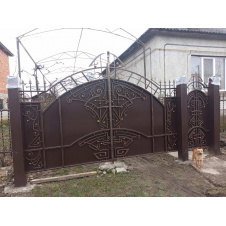 Кованые ворота ЧП Брама Слава