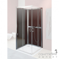 Задние стенки для душевой кабины Radaway Premium Plus 2S 80 33443-01-01N (хром/прозрачное)