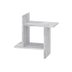 Полка настенная Glaxor (50,8×25×50,8 см, бетон) Сумы