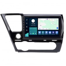Штатная магнитола Lesko Honda Civic IX Рестайлинг ver 2 2013-2017 9" 6/128Gb 4G Wi-Fi GPS Top (14316-93228)