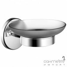 Подвесная мыльница Devit Style 1730150 хром/матовое стекло
