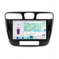 Штатна магнітола Lesko Chrysler 200 I 2010-2014 9.5" 4/64 QLED CarPlay 4G Wi-Fi GPS Prime (14325-93124)