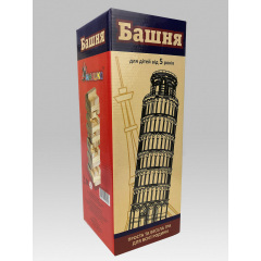 Настольная игра Умняшка Башня Дженга 44 бруска 20060 Лубны