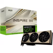 Відеокарта MSI GeForce RTX 5070 Ti INSPIRE 3X OC PLUS 16G (G507T-16I3CP) EU