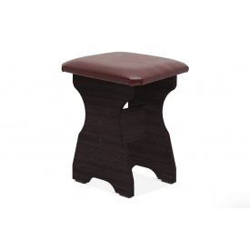 Табурет CuisineCorner (коричневий + венге, 35х33х45 см)