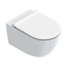 Унитаз подвесной Catalano Sfera 55х35 с крышкой Soft close white glossy (0511550001_0551200001_9056060000)