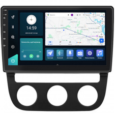 Штатная магнитола Lesko Volkswagen Golf V ver 2 2003-2009 10" 4/64Gb 4G Wi-Fi GPS Top (14347-93480)