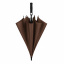 Парасолька напівавтомат Lesko H11 156 см Dark Brown (6948-96222) Прилуки
