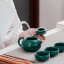 Набор посуды для чаепития Lesko S2660 5 предметов Dark Green (14391-96245) Вишневое