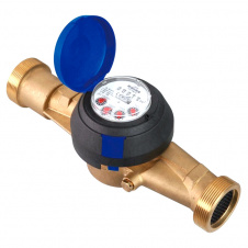 Счётчик воды PoWoGaz JS-6,3 Master C+/ Dn 25 Q3=6,3/ L=260 (кл. С) без штуцеров
