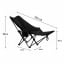 Раскладное кресло шезлонг Lesko S33 Black (14188-96077) Киев