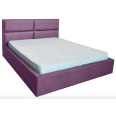 Ліжко-подіум двоспальне Richman SheffieldNew Design Comfort 180x200 см Бузковий (rich_bad_1894)