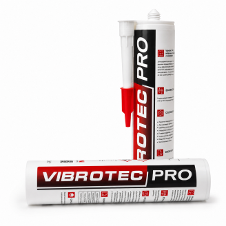 Виброакустический герметик силиконовый Vibrotec PRO 290 ml.
