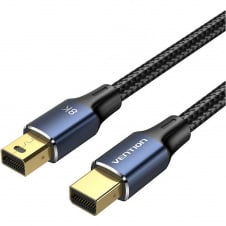 Кабель Vention Mini DisplayPort to Mini DisplayPort V1.4 2m Blue (HCGLH)