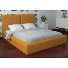 Ліжко-подіум двоспальне Richman DelhiNew Design Standart 160x200 см Помаранчевий (rich_bad_1334)