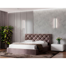 Ліжко-подіум двоспальне Richman BristolNew Design Standart 180x190 см Коричневий (rich_bad_653)