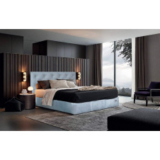 Ліжко-подіум двоспальне Richman BristolNew Design Standart 140x190 см Блакитний (rich_bad_817)