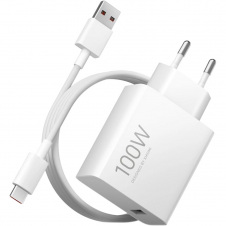 Сетевое зарядное устройство Xiaomi Charging Combo 100W + Cable USB-A - USB-C White (BHR095VEU)