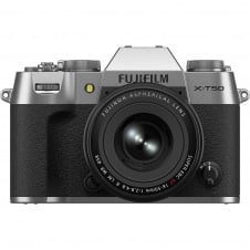 Бездзеркальний фотоапарат Fujifilm X-T50 Kit XF 16-50mm f/2.8-4.8 R LM WR Silver (16828569)